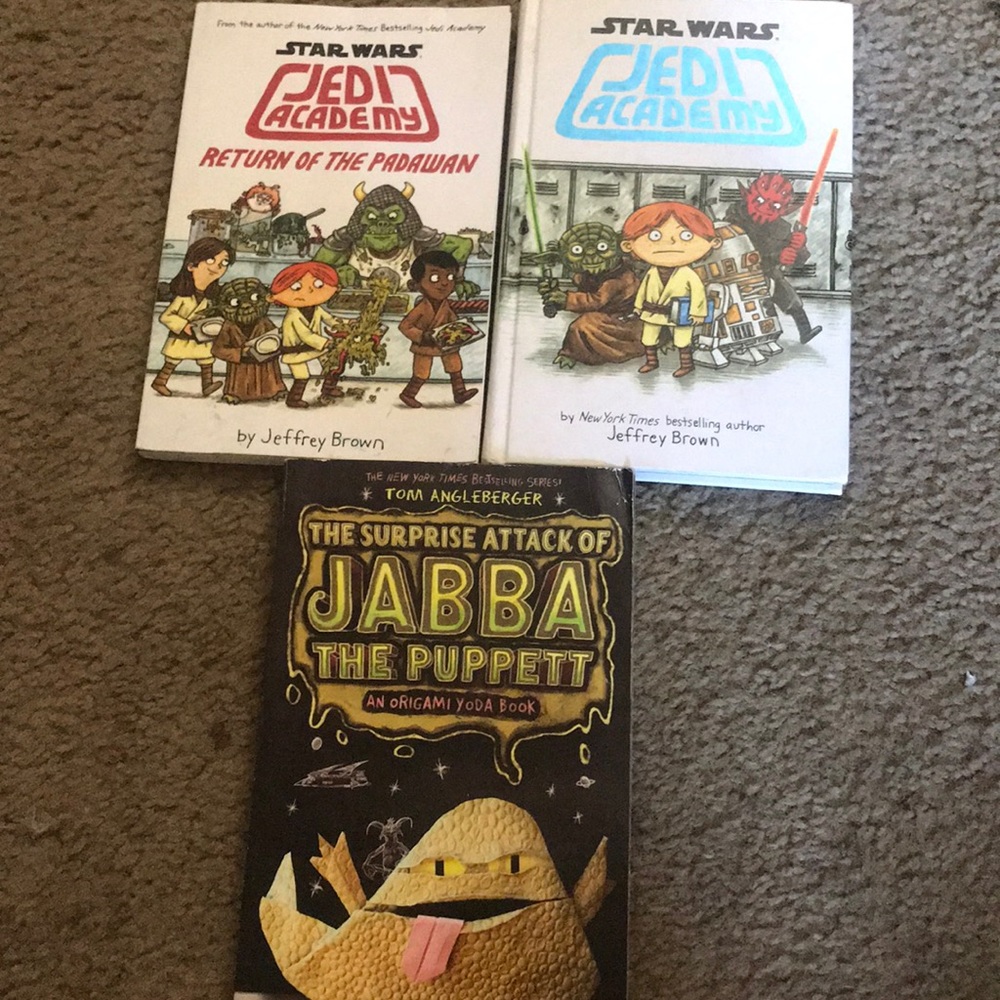 3 Star Wars books